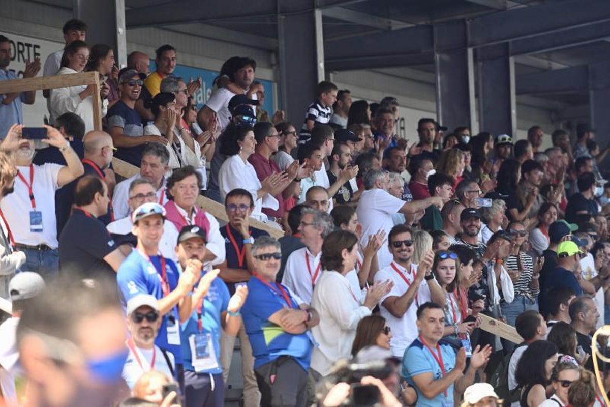 Doblete español en la prueba masculina. La Copa del Mundo tuvo protagonismo nacional en la competición masculina, con Sergio Baxter y Antonio Serrat llevándose los dos primeros puestos, junto con el suizo Studer. | R.VÁZQUEZ