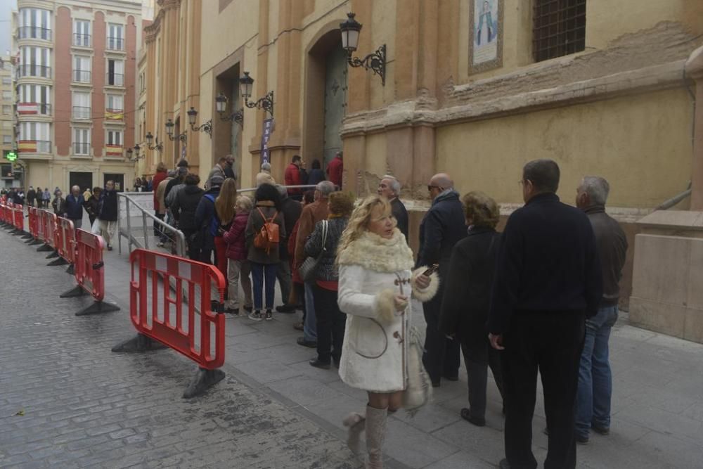 Besapié del Cristo de Medinaceli en Cartagena