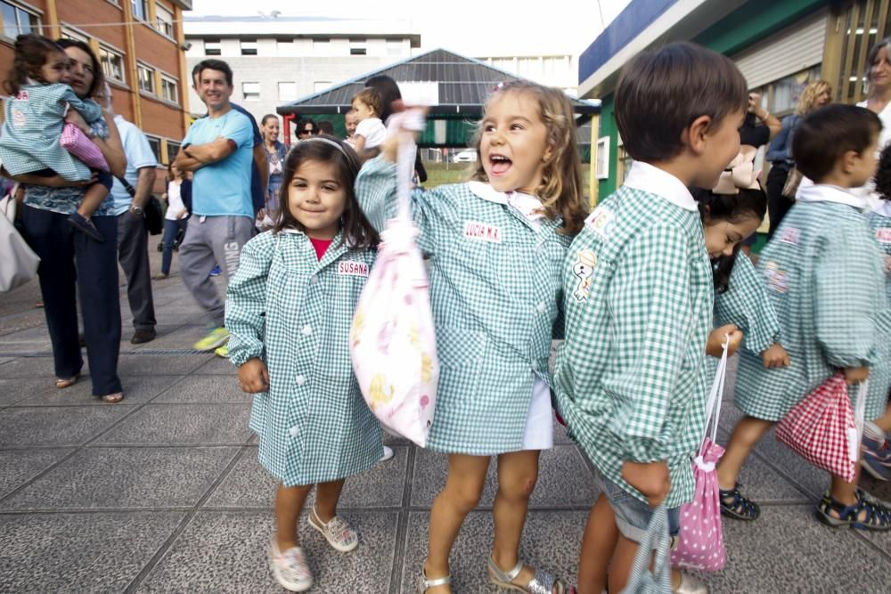 Los asturianos más jóvenes vuelven al cole