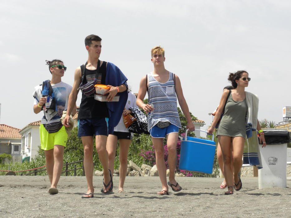 Wekeend Beach 2017: Torre del Mar recibe a los primeros 'weekers'