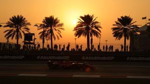 Carlos Sainz, en el Gran Premio de Abu Dabi