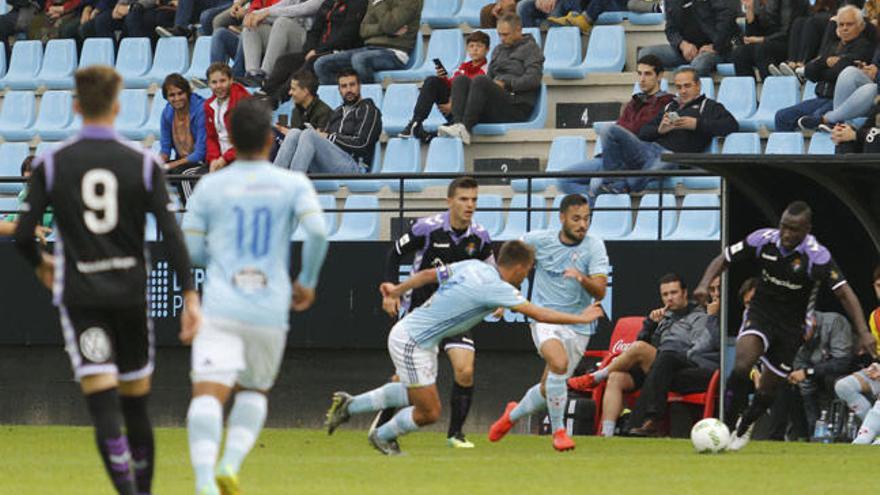 El Celta B sumó su sexto triunfo del curso // ALBA VILLAR