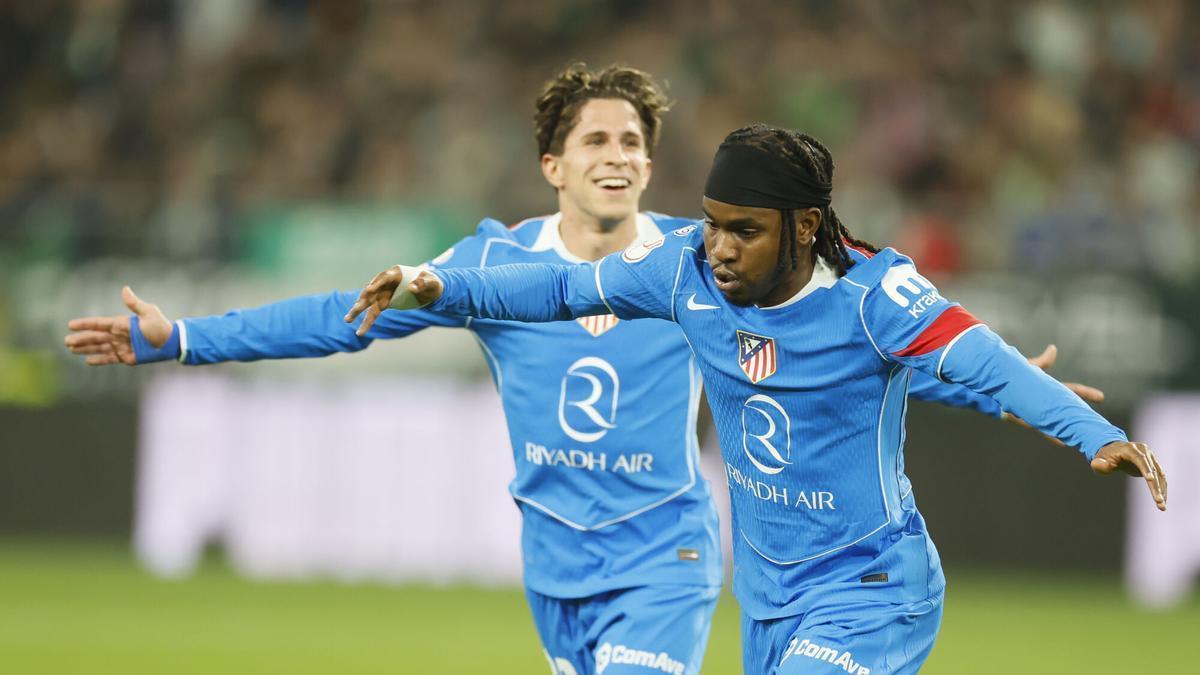 COPA DEL REY | El Atlético arrasa al Betis con debut goleador de Lookman