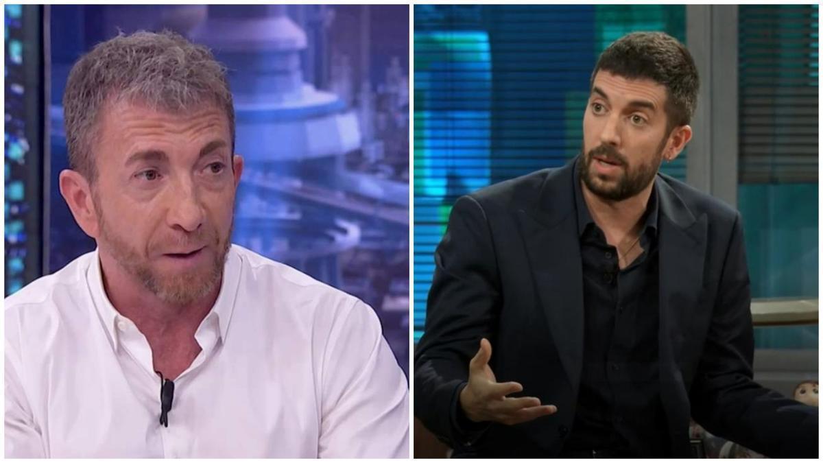 El presentador de 'El Hormiguero', Pablo Motos, y el de 'La Revuelta', David Broncano.