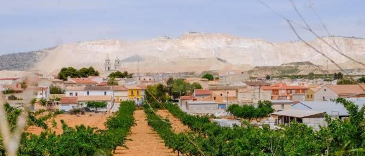 Vista panorámica de Algueña, uno de los municipios incluidos en el Grupo de Acción Local Sur de Alicante.