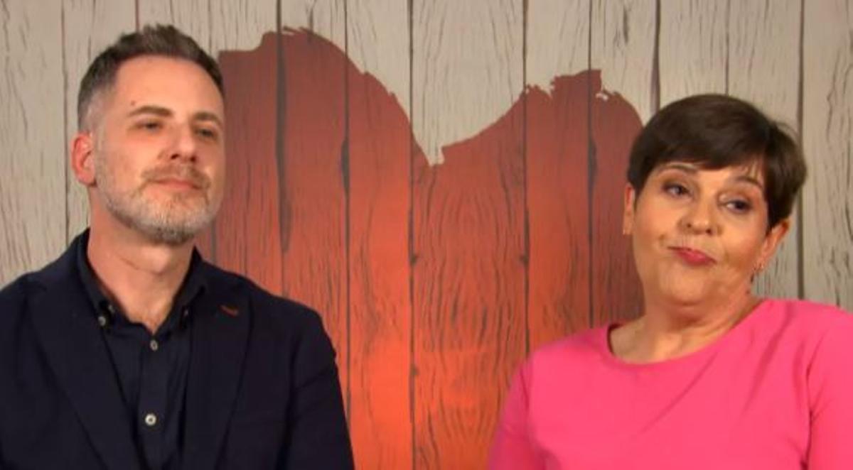 Luisma y María en la decisión final de 'First Dates'