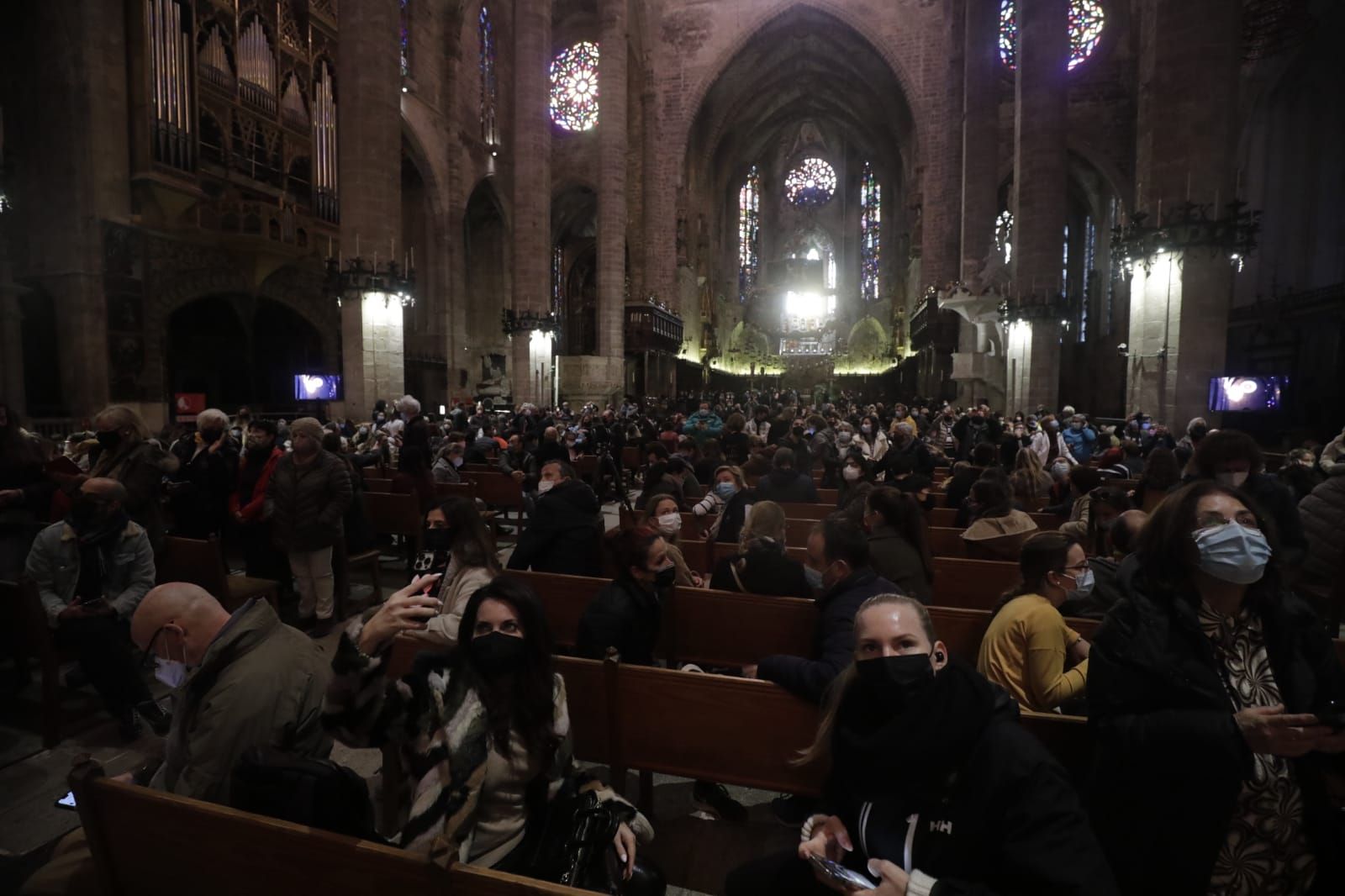 'Festa de la Llum' en la Catedral de Mallorca