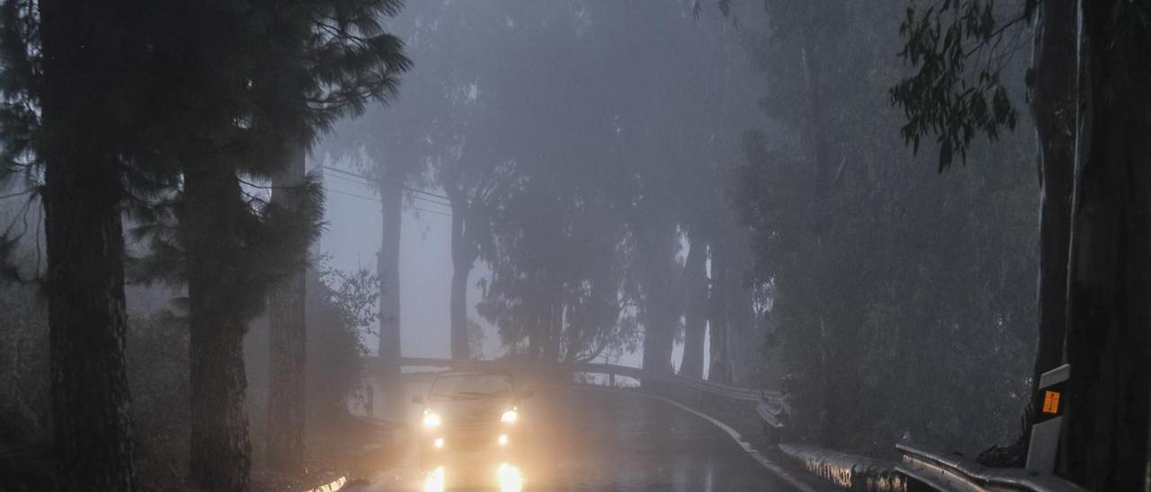 Lloviznas de 'Hermine' en Gran Canaria