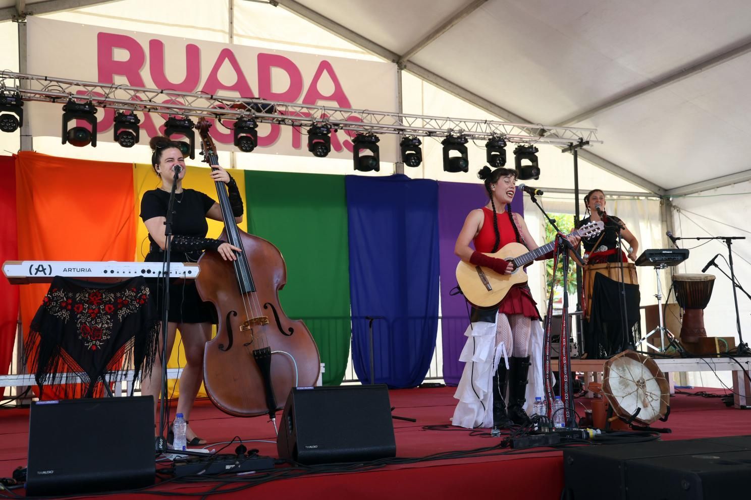 La Ruada das Gotas se cerró ayer con música y gastronomía