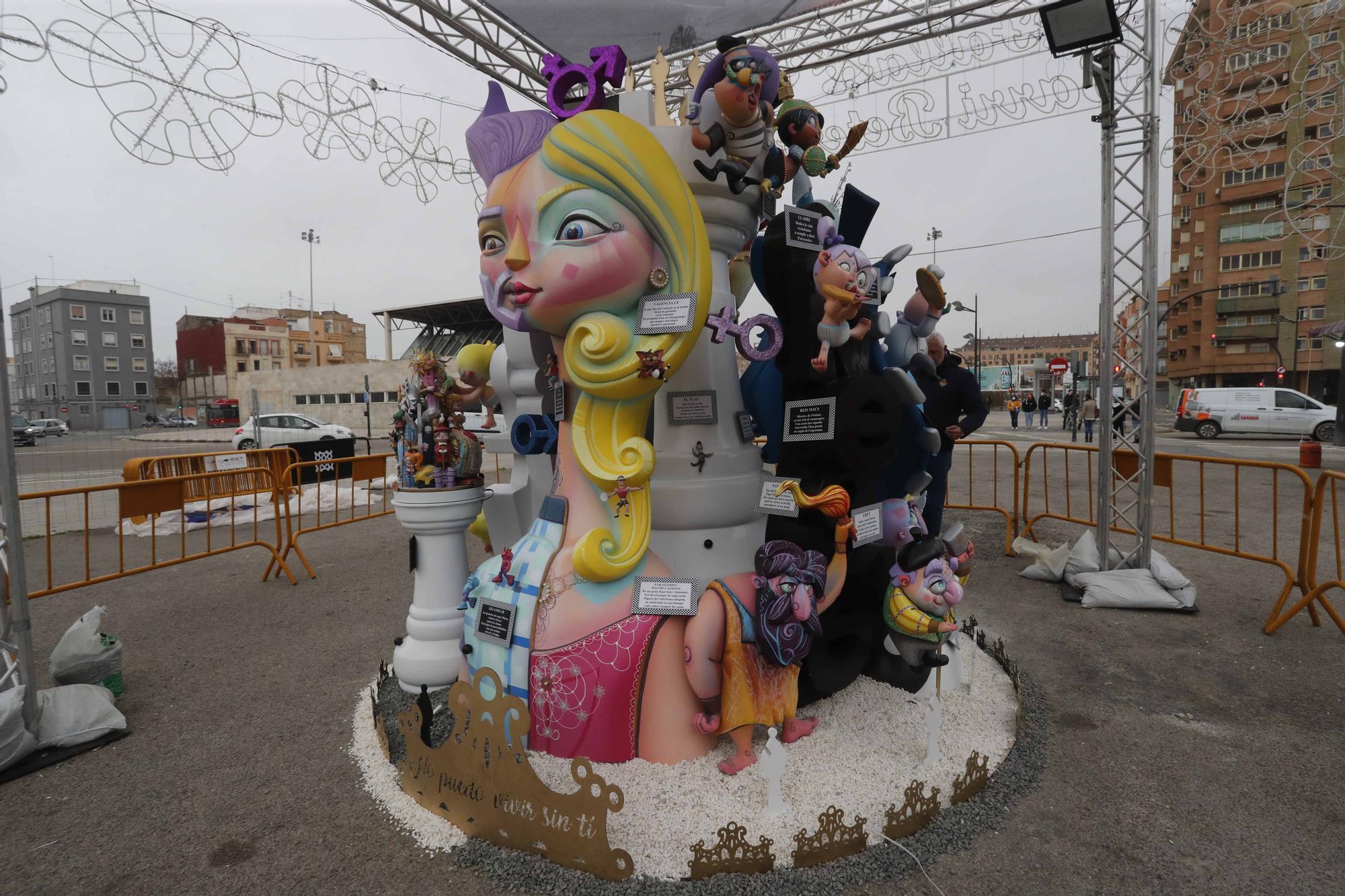 Todos los detalles de la Falla infantil Barrio de Beteró