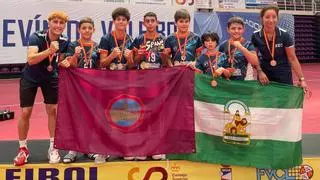 El Academia VC Británica, bronce en el Campeonato de España alevín