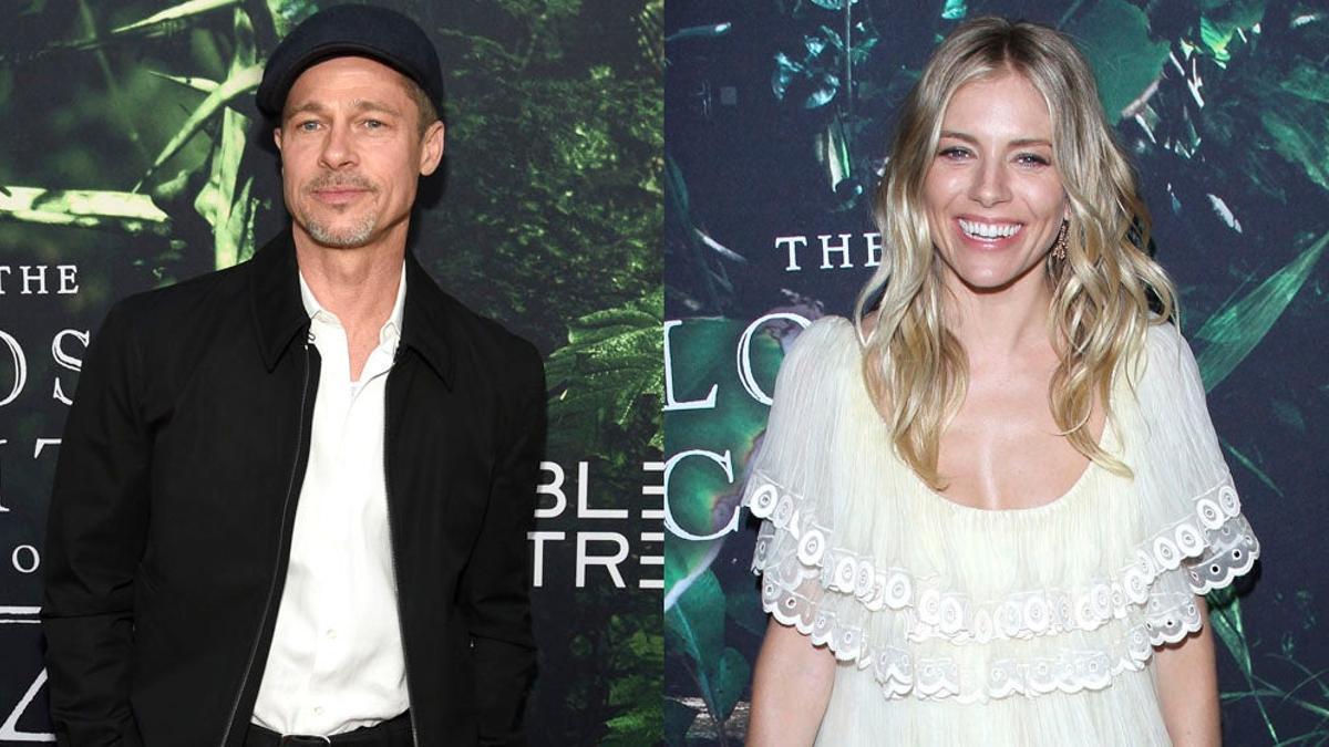 Brad Pitt y Sienna Miller: el tonteo que nunca existió