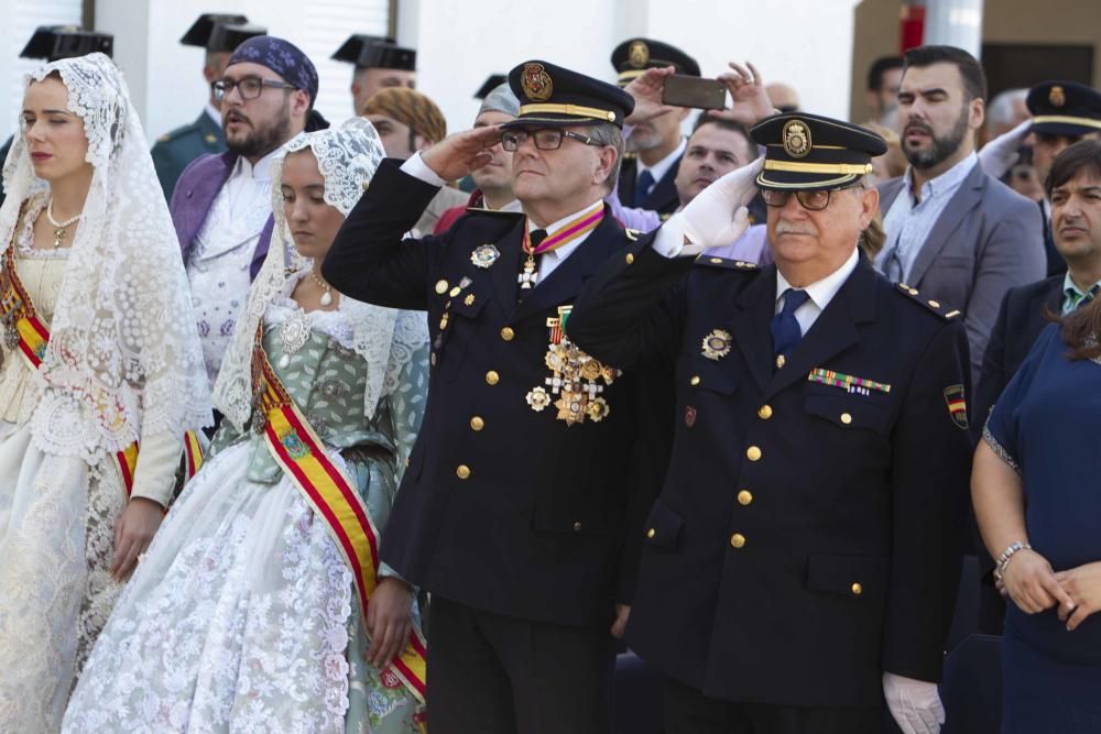 Festividad del Pilar en el cuartel de la Guardia Civil de Xàtiva