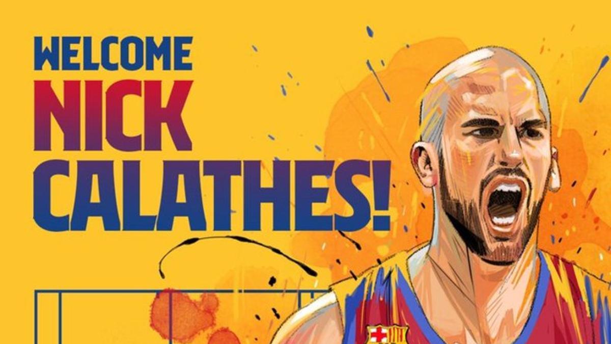 El Barça le da la bienvenida a Calathes