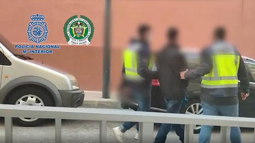 El momento de la detención en una calle de Benissa