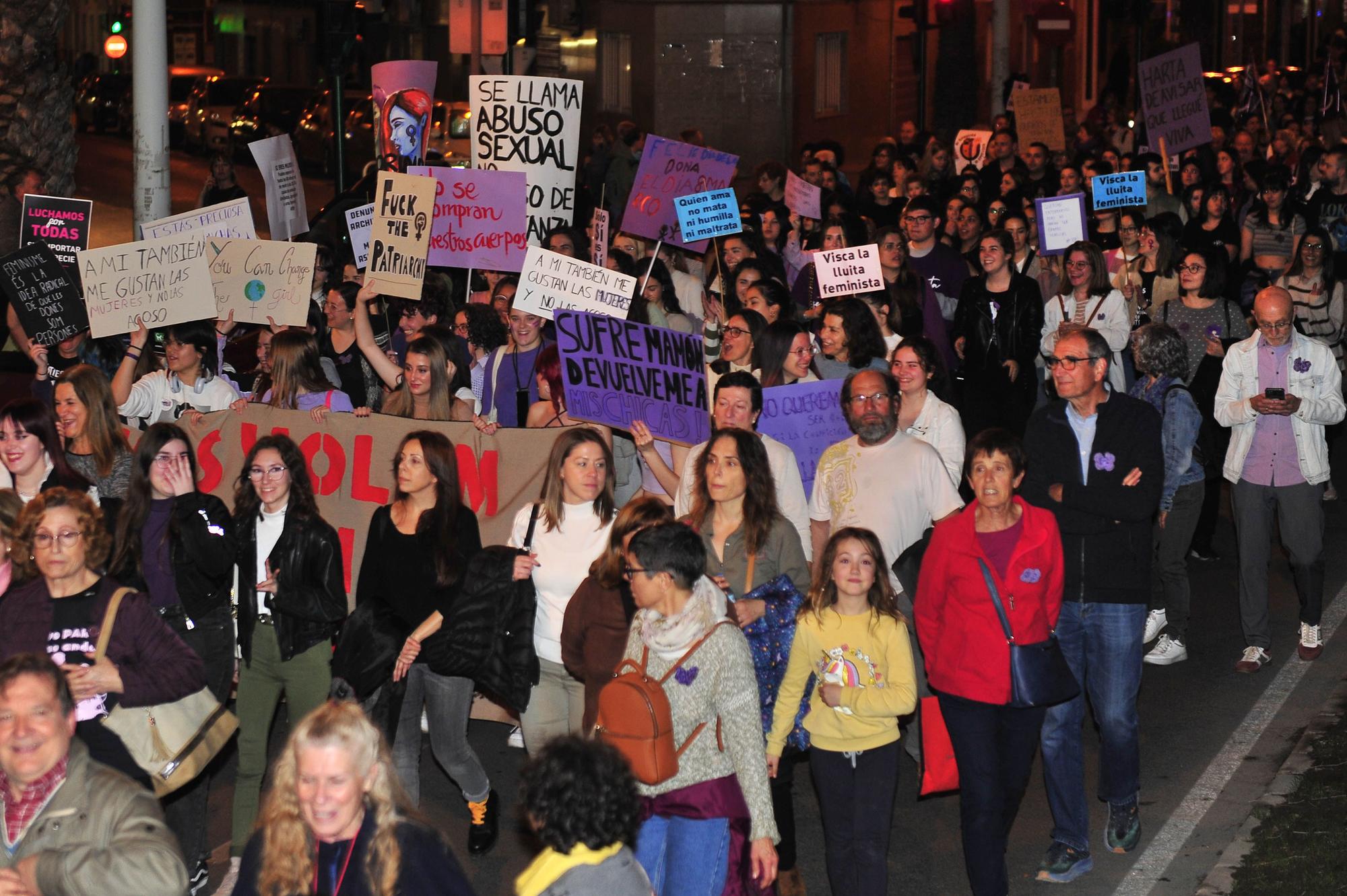 Así ha vivido Elche el 8M