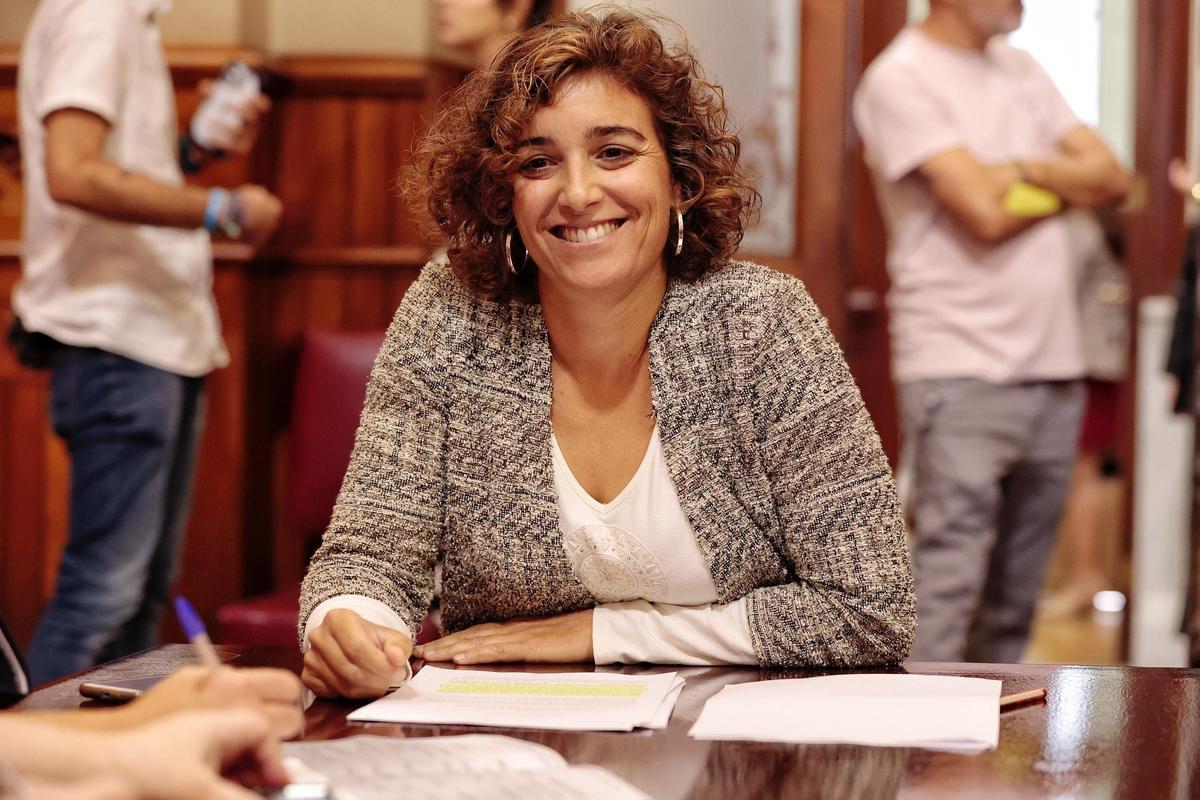 Alicia Cebrián, concejala de Deportes en Santa Cruz.