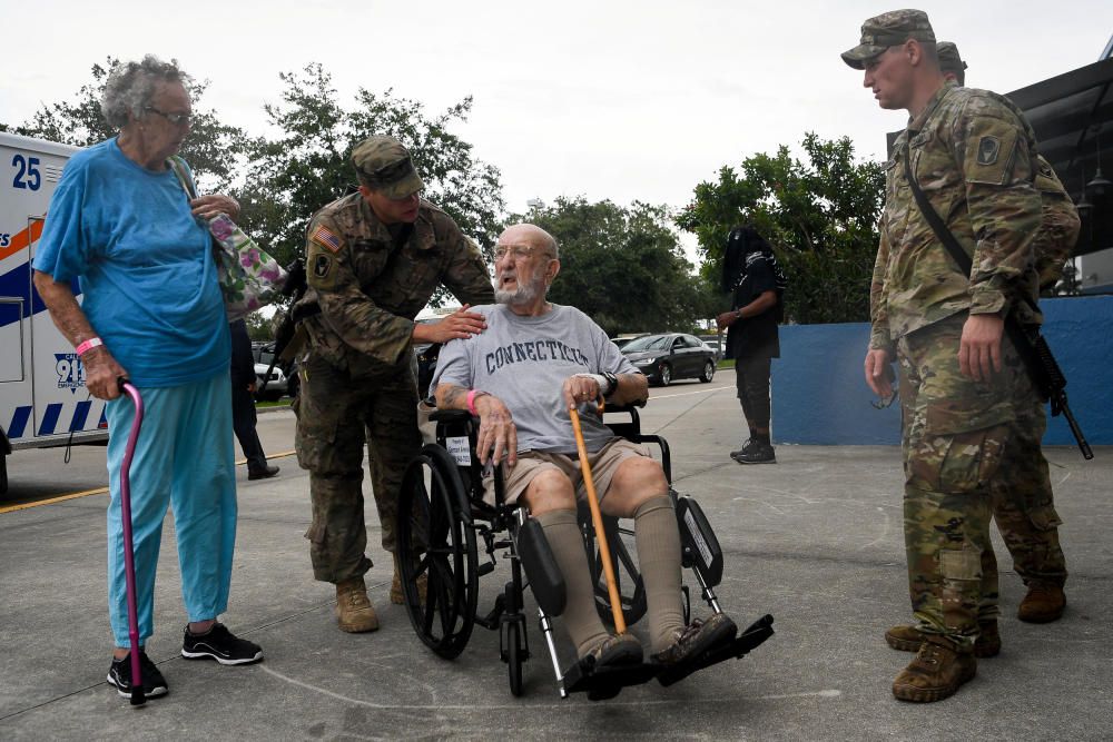 El paso del huracán Irma por Florida