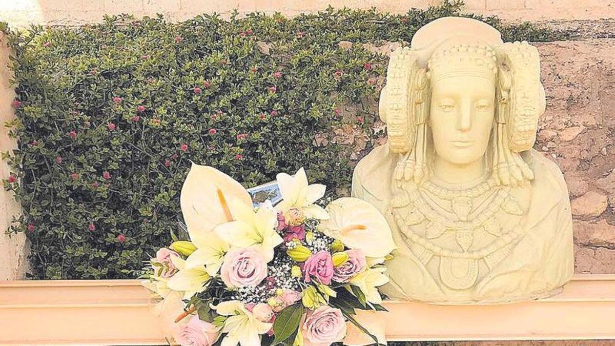 Lugar exacto del yacimiento arqueológico de La Alcudia donde hace 125 años se encontró el busto de la Dama.
