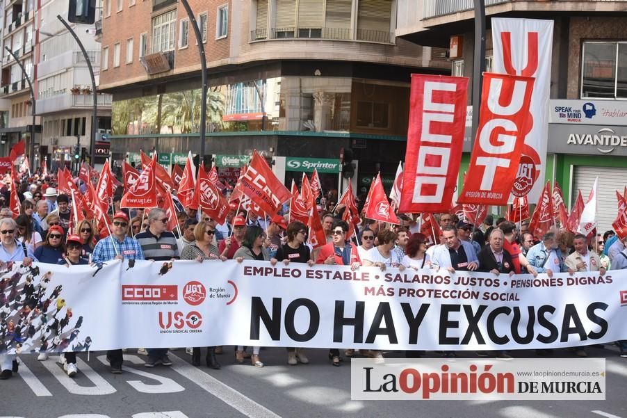 Primero de mayo en Murcia