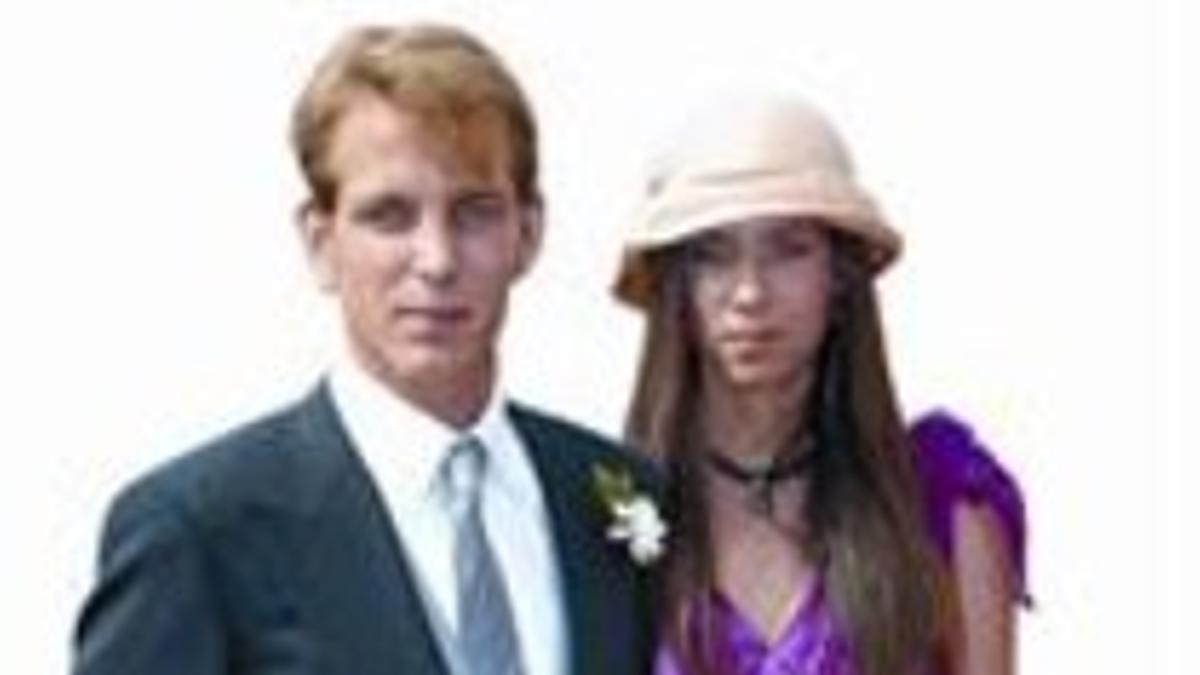 Andrea Casiraghi y la colombiana Tatiana Santo Domingo, en una imagen del 2011, durante un acto en el principado de Mónaco.