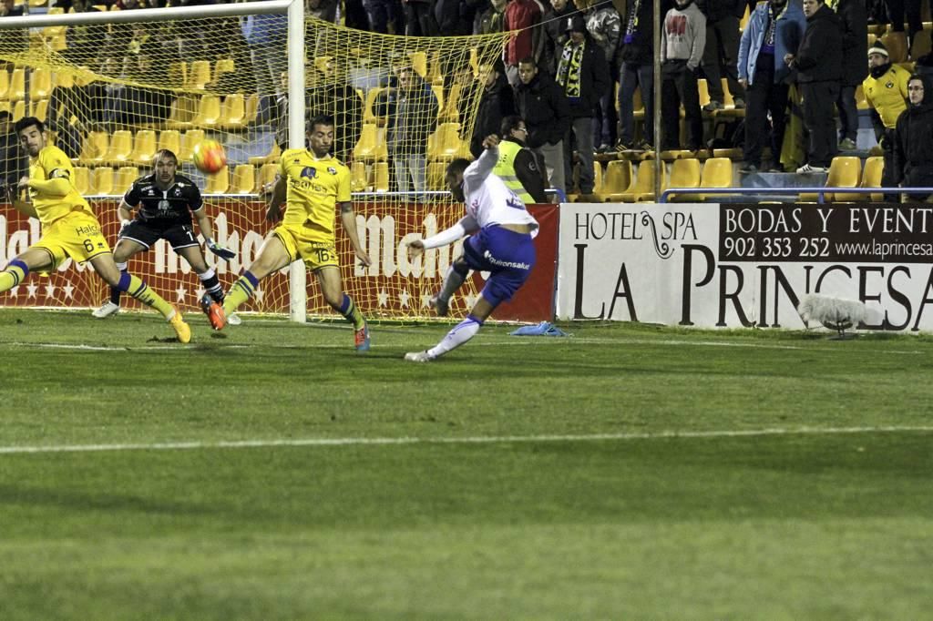 Las imágenes del Alcorcón-Real Zaragoza