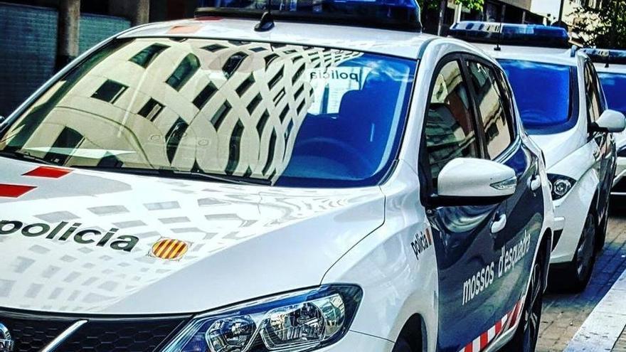 Un vehicle dels Mossos d&#039;Esquadra