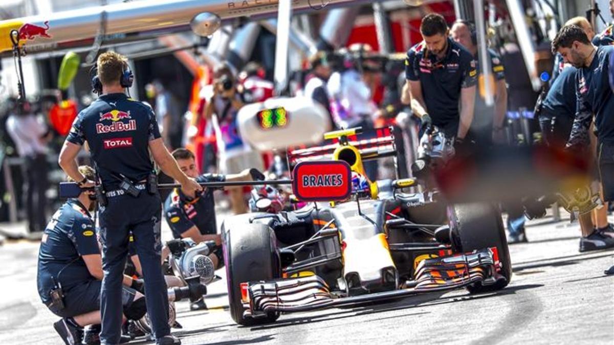 Verstappen, con problemas en el Gran Premio de Mónaco