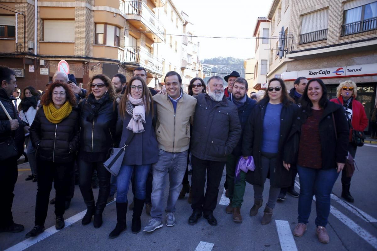 Manifestación en Andorra por una transición justa