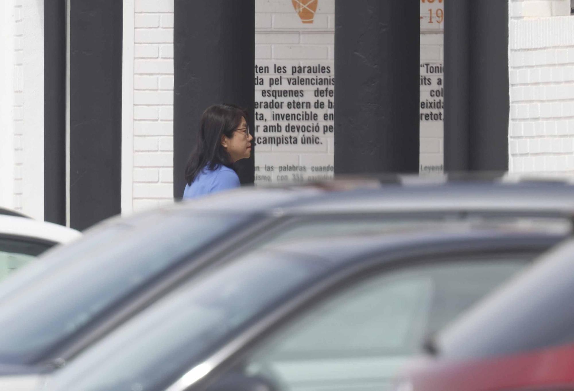 Caras largas en Paterna, tras la derrota de ayer en Almería