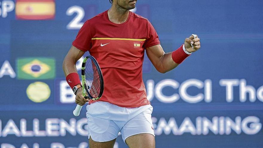 Rafa Nadal luchará por su segunda medalla