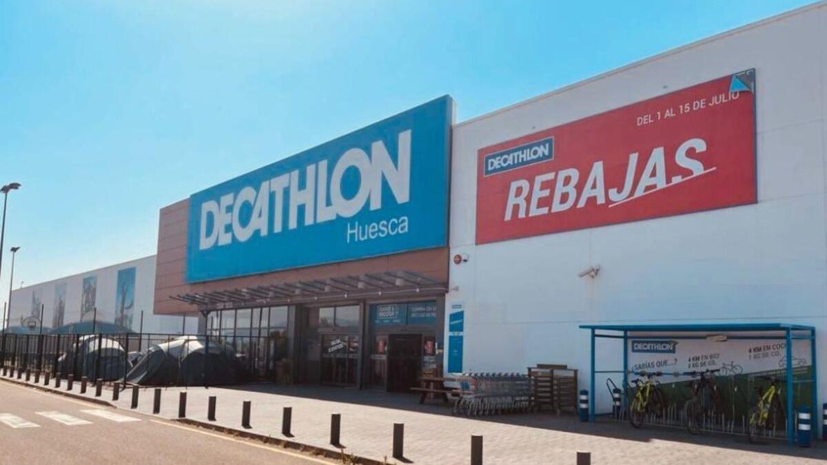 Tienda de Decathlon de Huesca.
