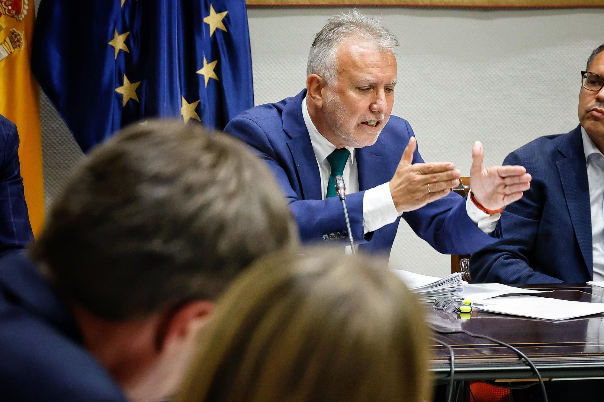 Comparecencia de Ángel Víctor Torres en el Parlamento de Canarias