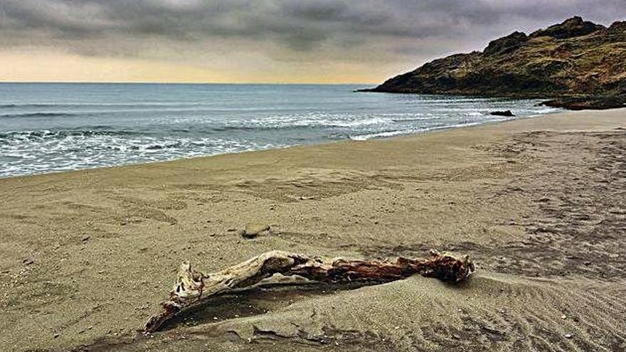 Cala Arena, situada entre preciosos penya-segats i de sorra grisa fina