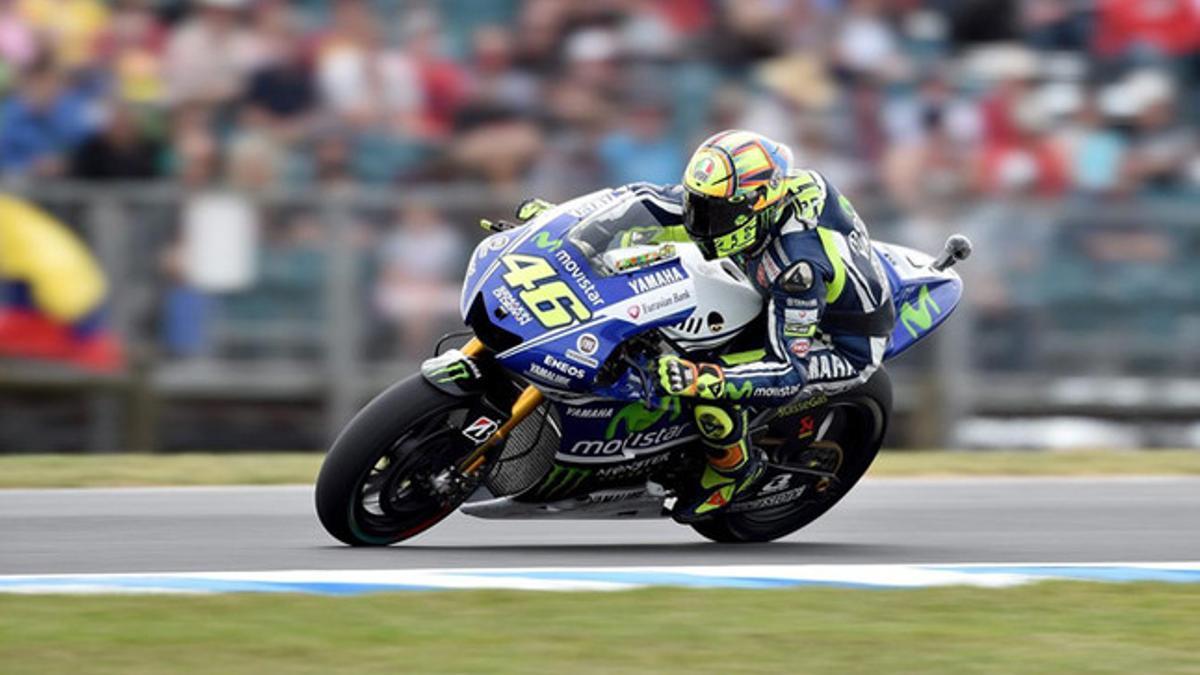 Valentino Rossi gana en Australia