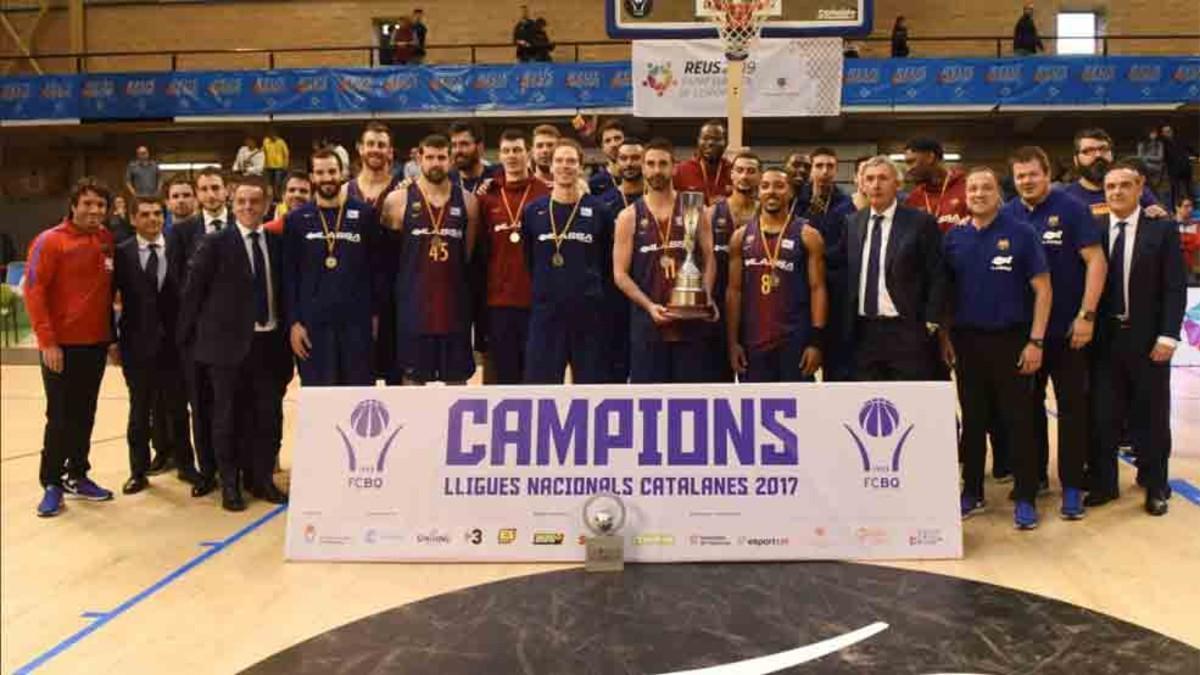 El Barça, campeón de la 21ª Lliga Catalana