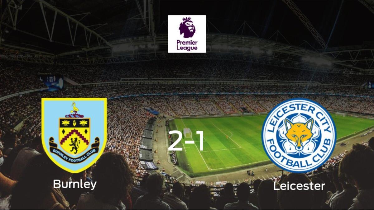 Triunfo del Burnley frente al Leicester (2-1)