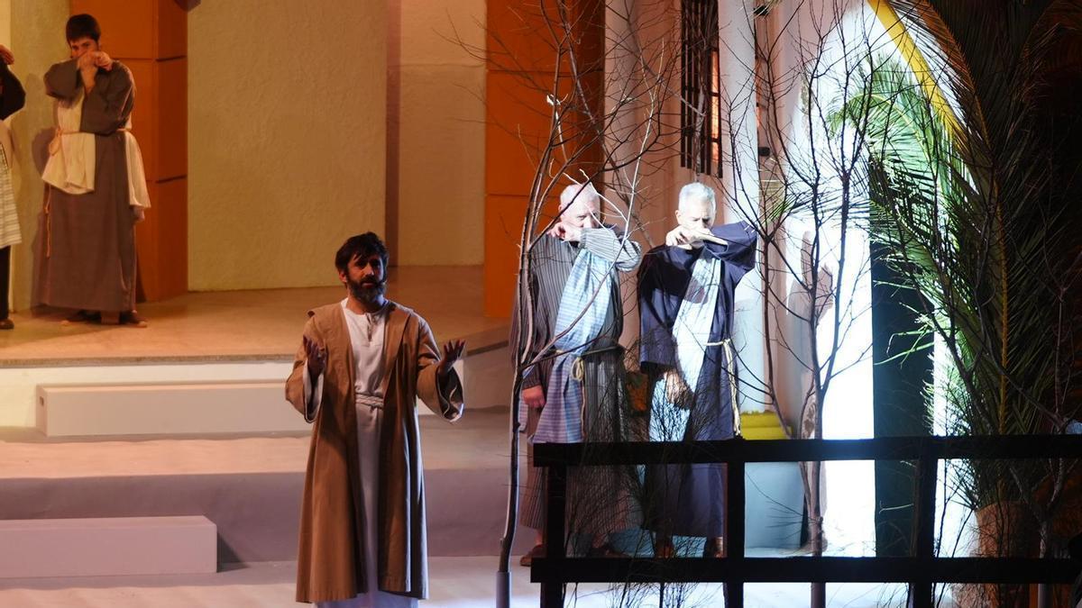 Villanueva del Duque pone en escena la Pasión de Cristo