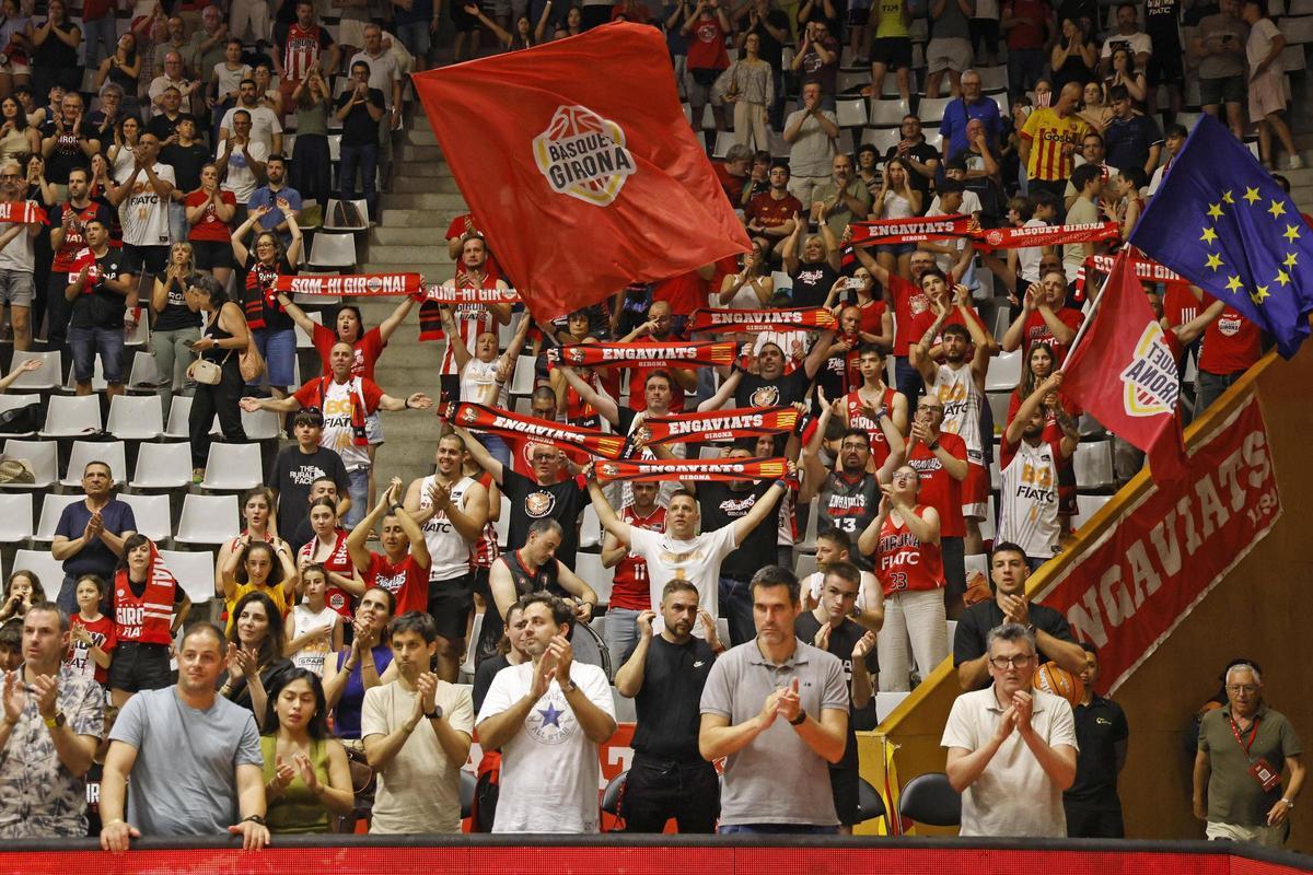 Les imatges del Bàsquet Girona - Joventut Badalona