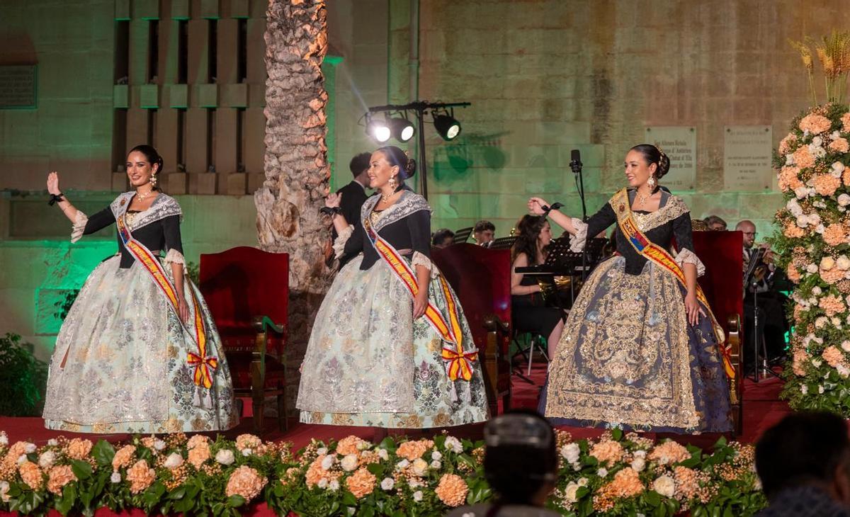 Laura Rodrigo y Aroa Durá ya reinan en las Fiestas de Elche
