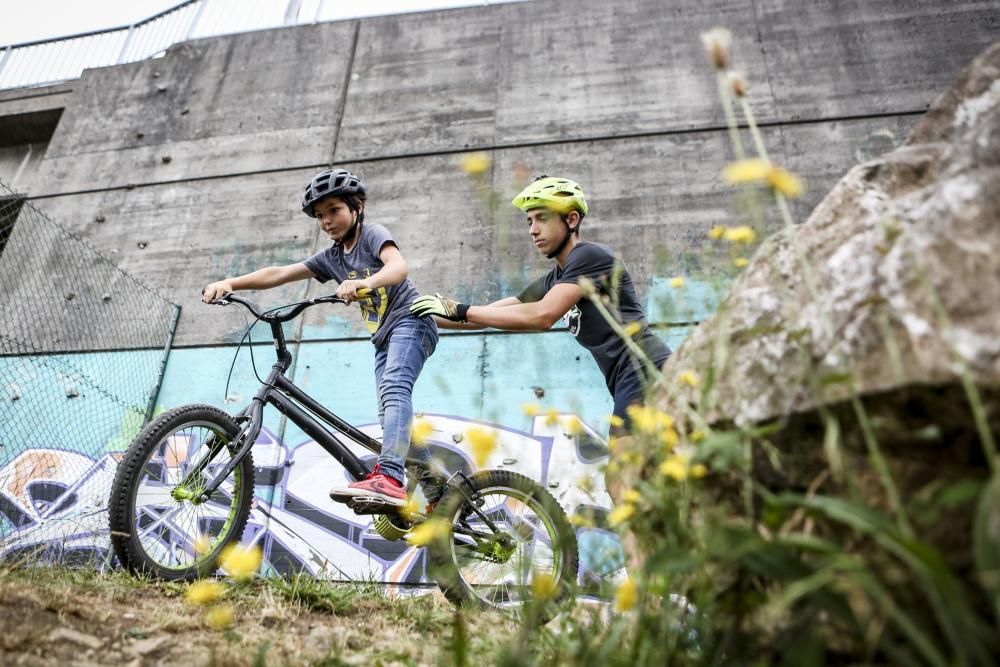 Curso de iniciación al biketrial en Gijón