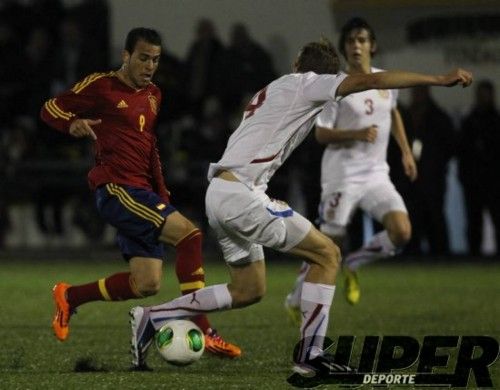 Partido de España Sub19 contra Chequia