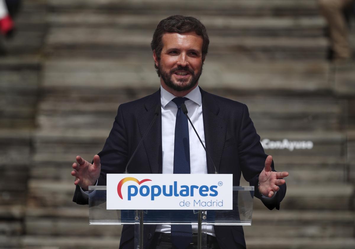 Casado vol que Ayuso governi sense Vox perquè el multipartidisme és un «desastre»