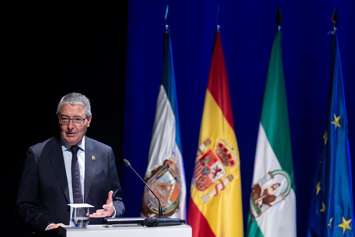 Francisco Salado, en el acto.