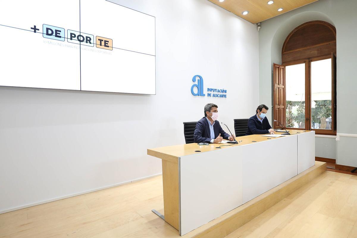 Un momento de la presentación del Plan +Deporte.