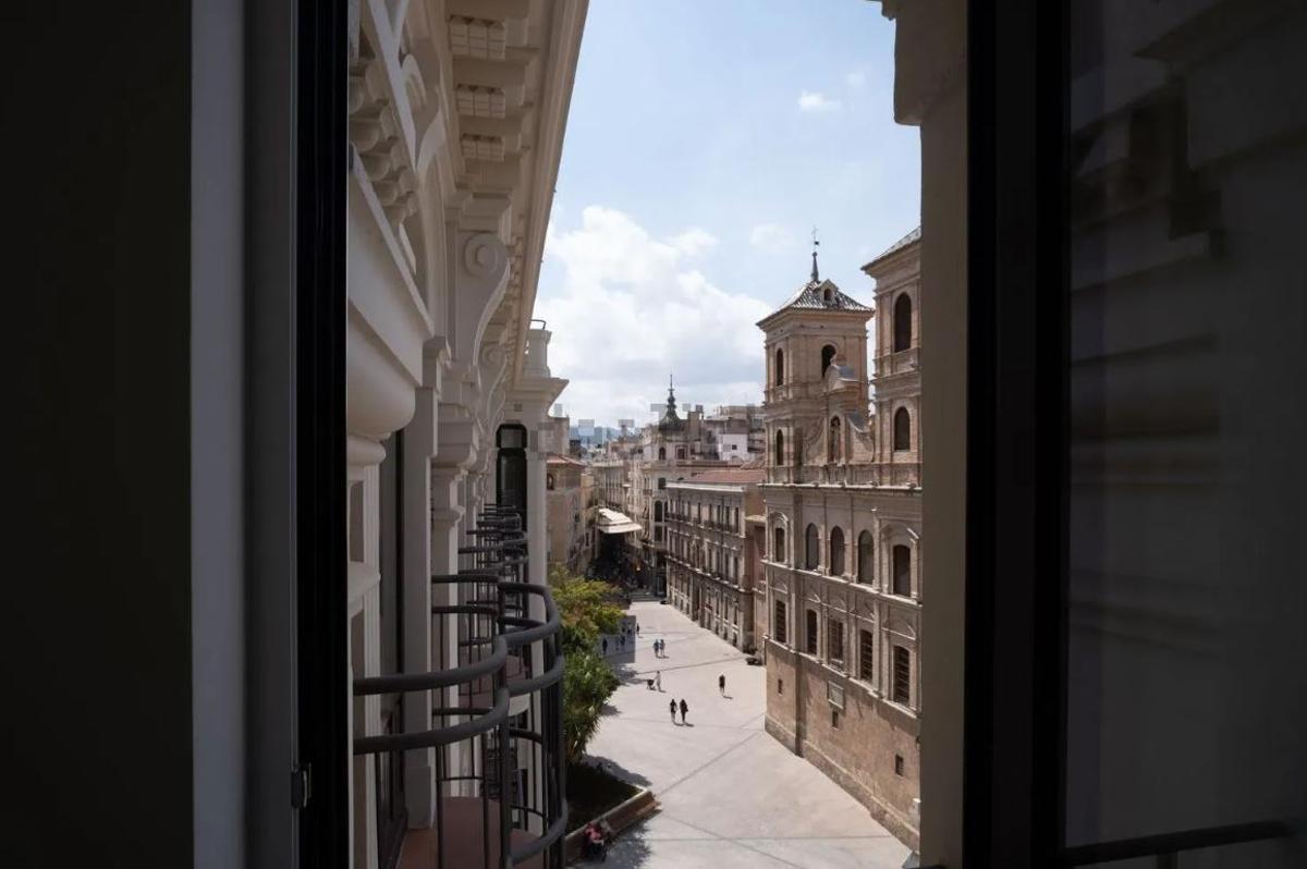 Las vistas del piso más caro a la venta en Murcia