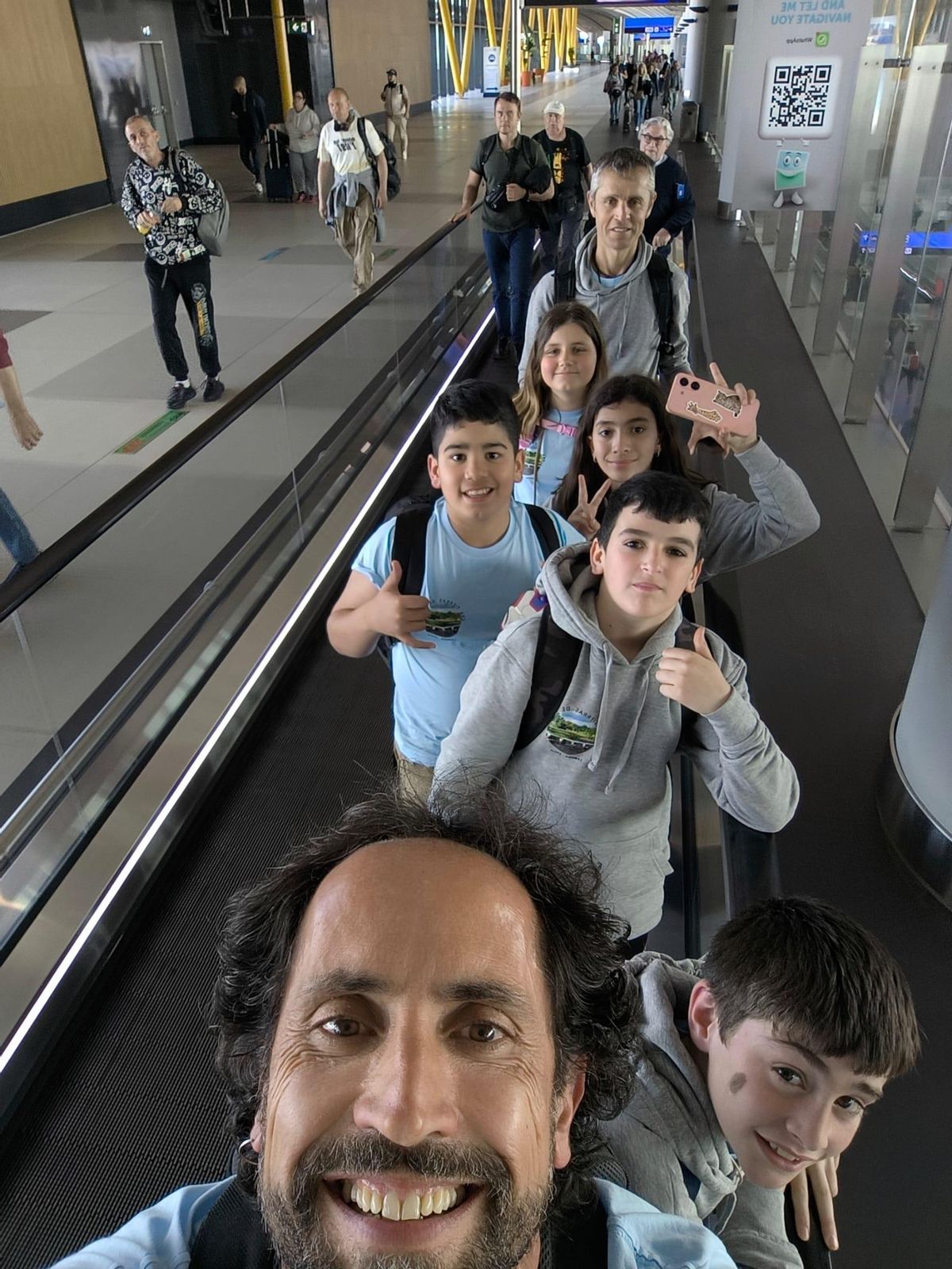 En el aeropuerto