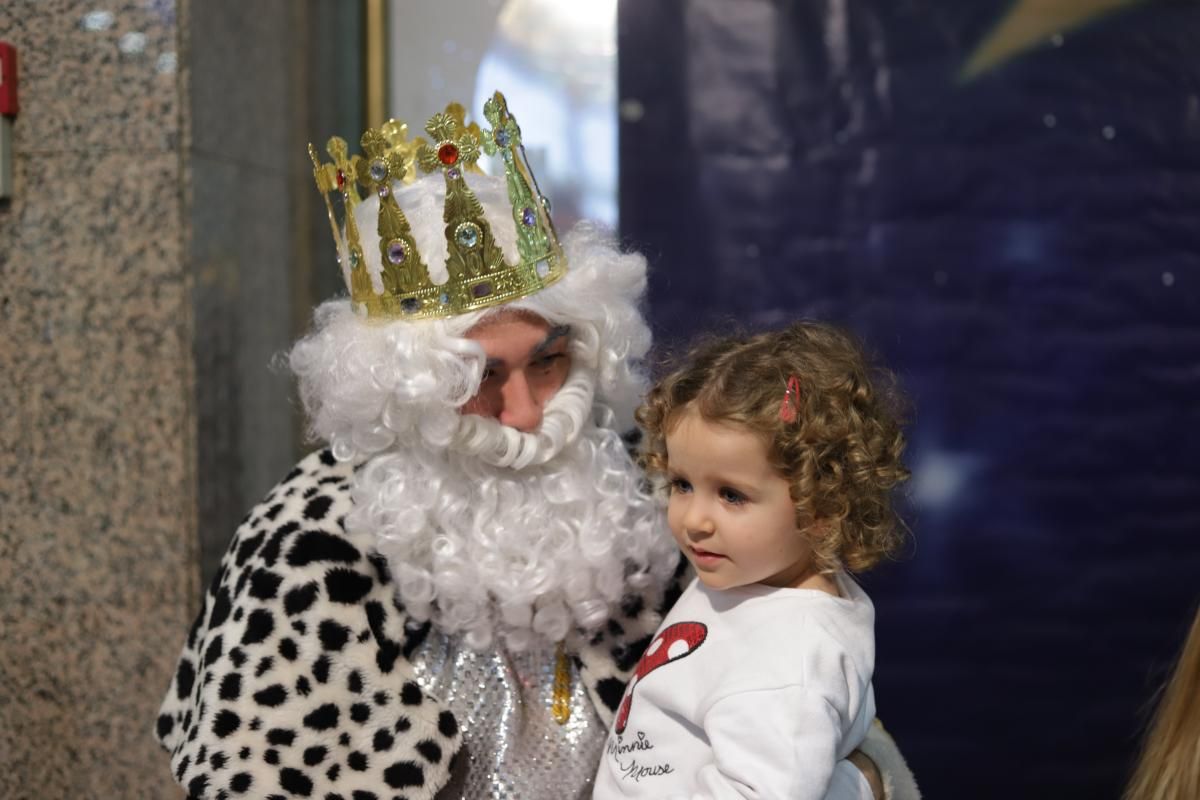 Fotos con los Reyes Magos realizadas el 4 de enero de 2018