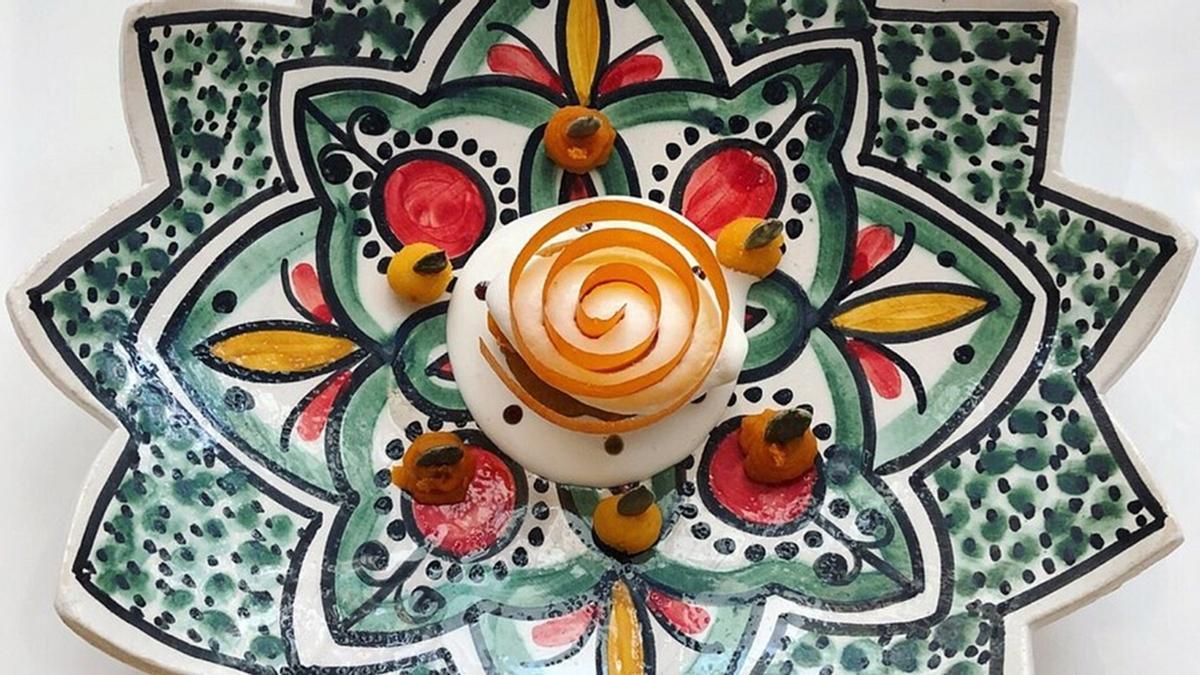 Una de las creaciones de Noor Restaurant.