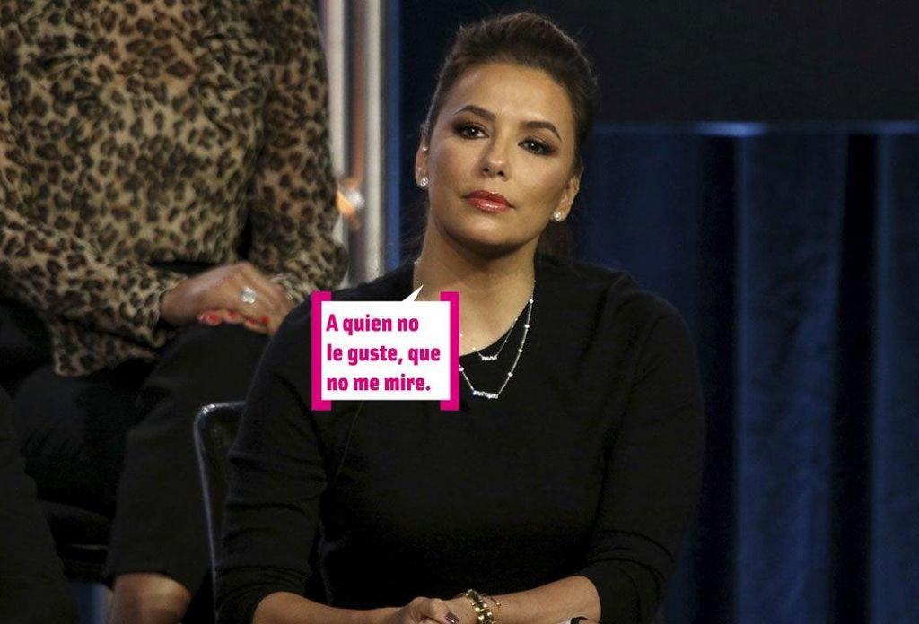 Eva Longoria seria sentada